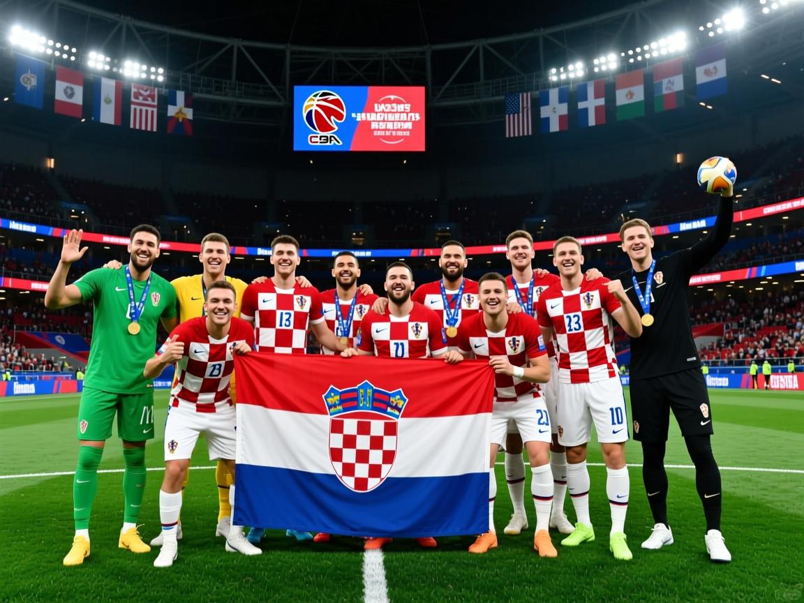 克罗地亚队带着胜利晋级欧锦赛，实力超群  第1张